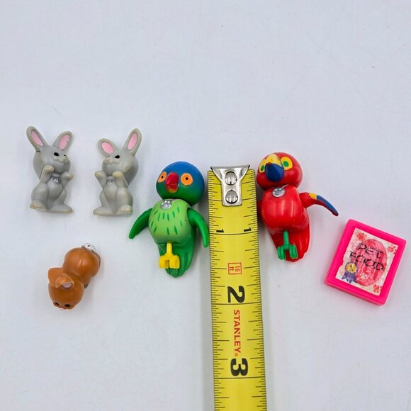 Vintage Littlest Pet Shop Toys Baby Bunnies Zoo Desert Parakeet Jolly Toucan Lot - Picture 3 of 13